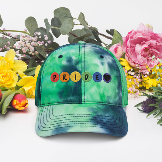 "Pride" Tie dye hat